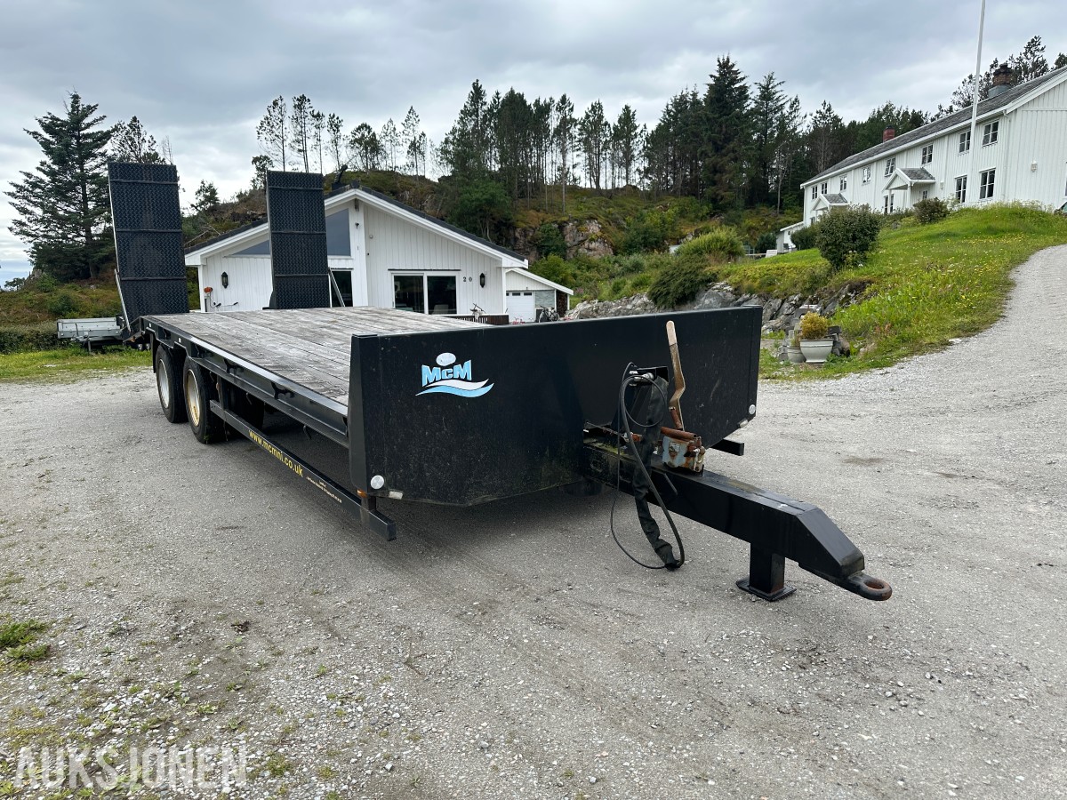 2018 MCM Maxi STD traktorhenger | 19 tonn totalvekt | Ramper