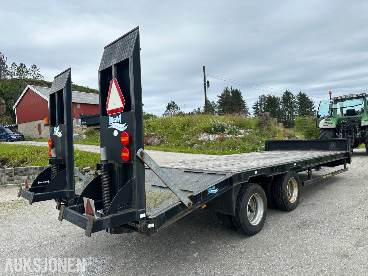 2018 MCM Maxi STD traktorhenger | 19 tonn totalvekt | Ramper