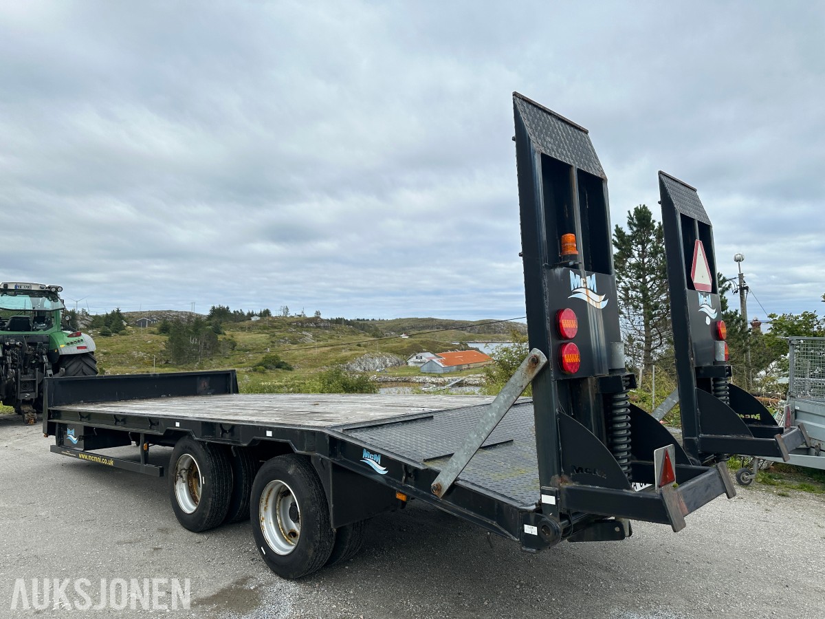 2018 MCM Maxi STD traktorhenger | 19 tonn totalvekt | Ramper