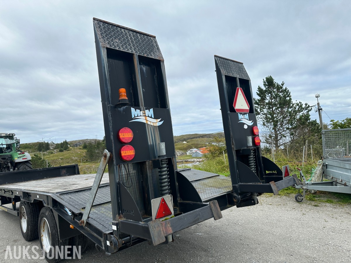 2018 MCM Maxi STD traktorhenger | 19 tonn totalvekt | Ramper