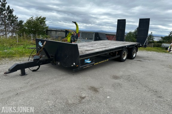 2018 MCM Maxi STD traktorhenger | 19 tonn totalvekt | Ramper