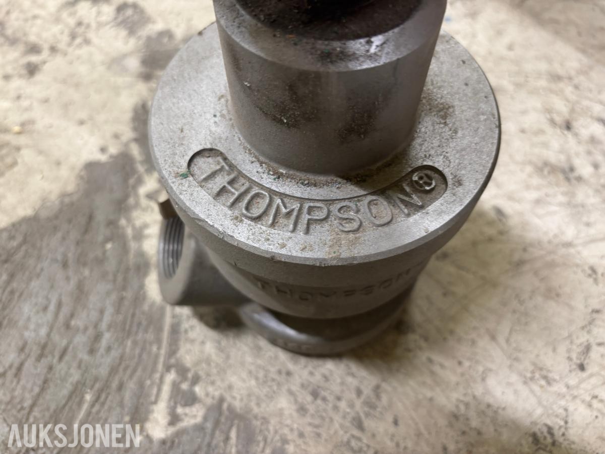 11 stk industriventiler – Thompson, Schmidt, Sigeval og Onnline  – DN100/DN125