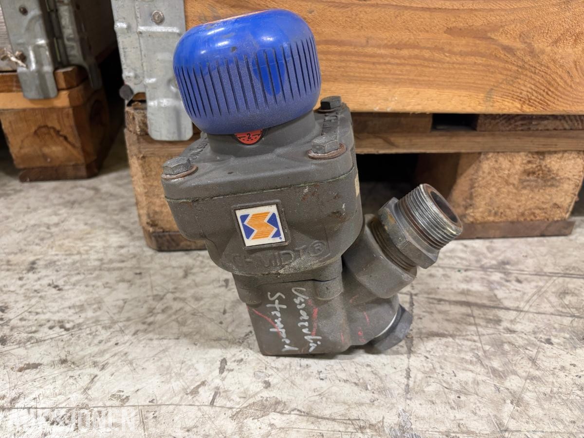 11 stk industriventiler – Thompson, Schmidt, Sigeval og Onnline  – DN100/DN125