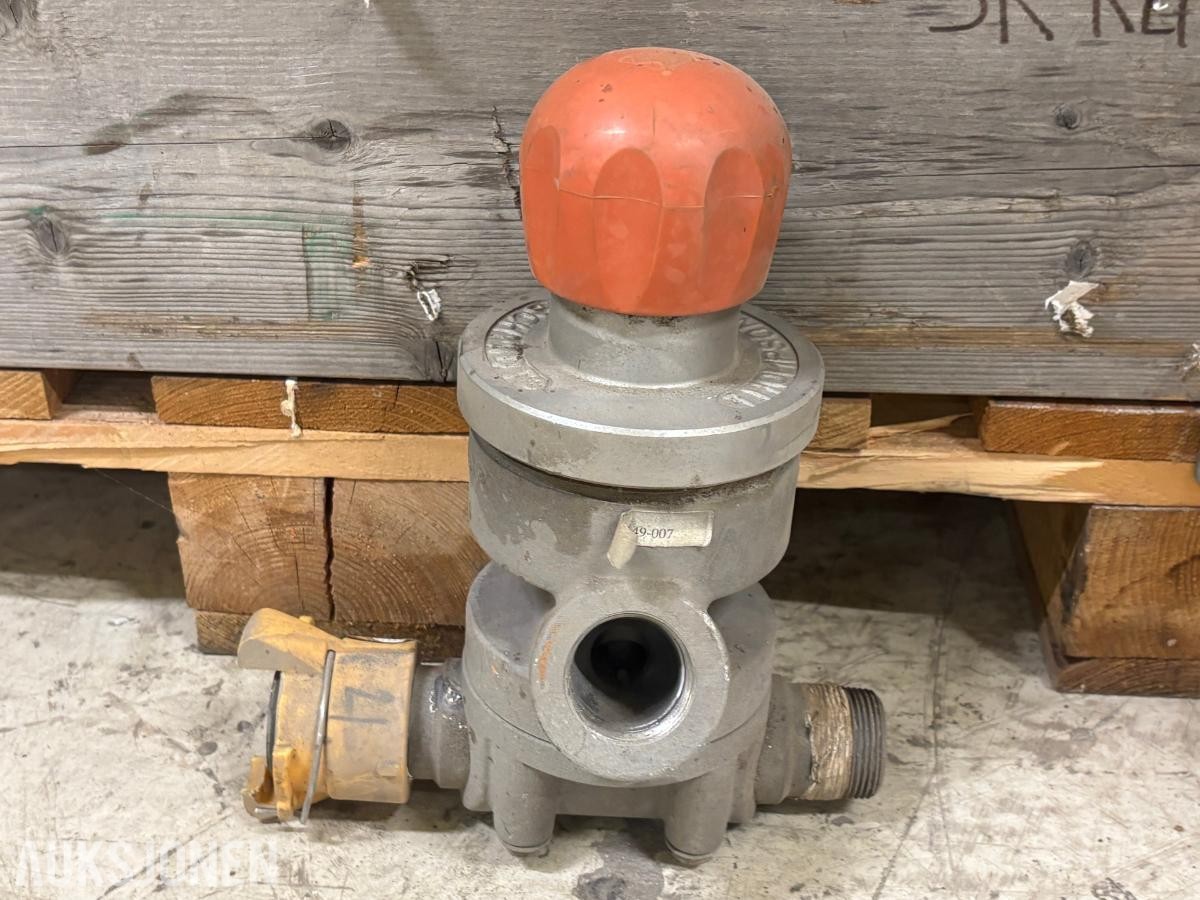 11 stk industriventiler – Thompson, Schmidt, Sigeval og Onnline  – DN100/DN125