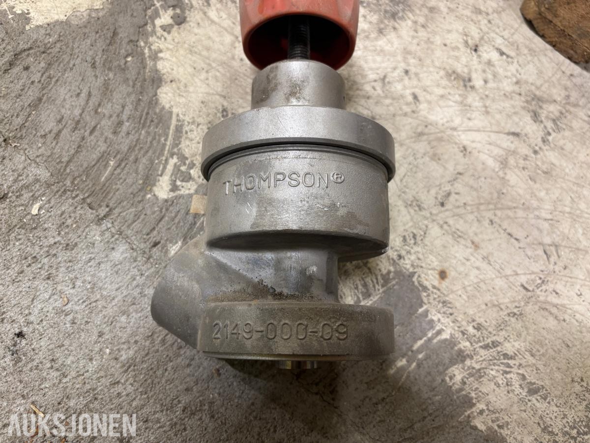 11 stk industriventiler – Thompson, Schmidt, Sigeval og Onnline  – DN100/DN125
