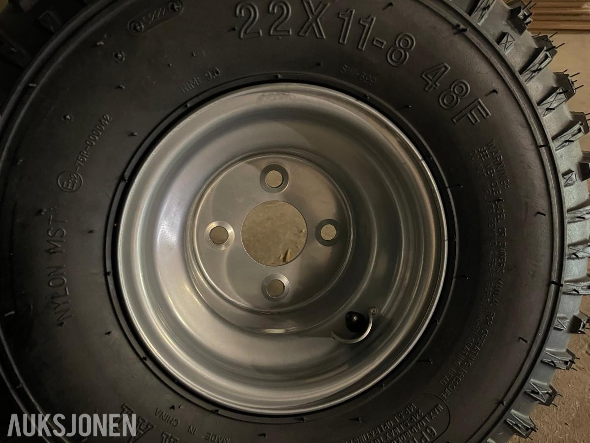 Ca 120 stk Atv- Henger hjul på felg