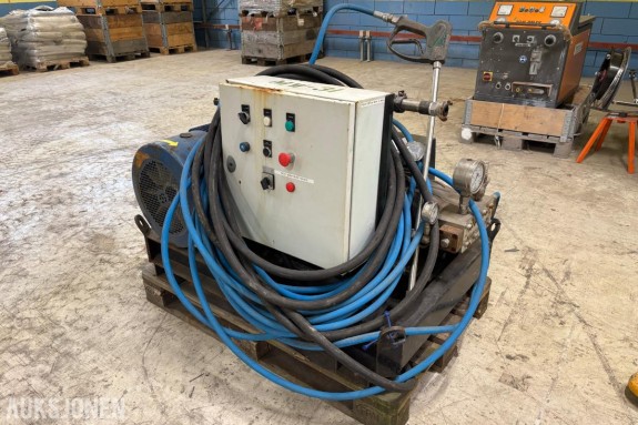 Industriell høytrykksvasker 1500 bar - 12.5L/min - Pratissoli VF12 – 30 kW 400V