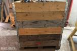Parti med lastestrammere, jekkestropper og spennbånd  – 6 pallekarmer høy
