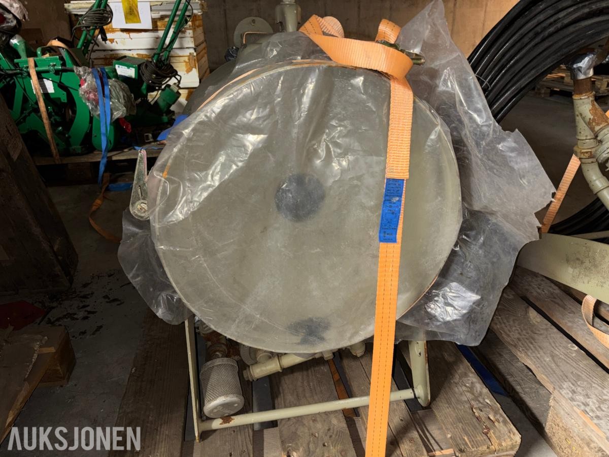 2022 Clemco blåseklokke 100 liter med ca. 40 meter blåseslange