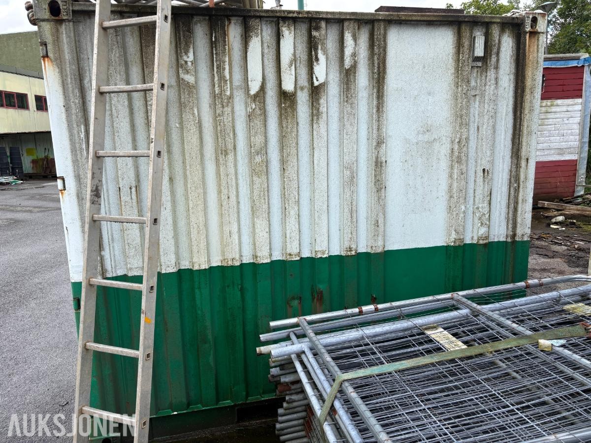 1994 10fots container med parti industrimaling / skipsmaling – Jotun m.m.