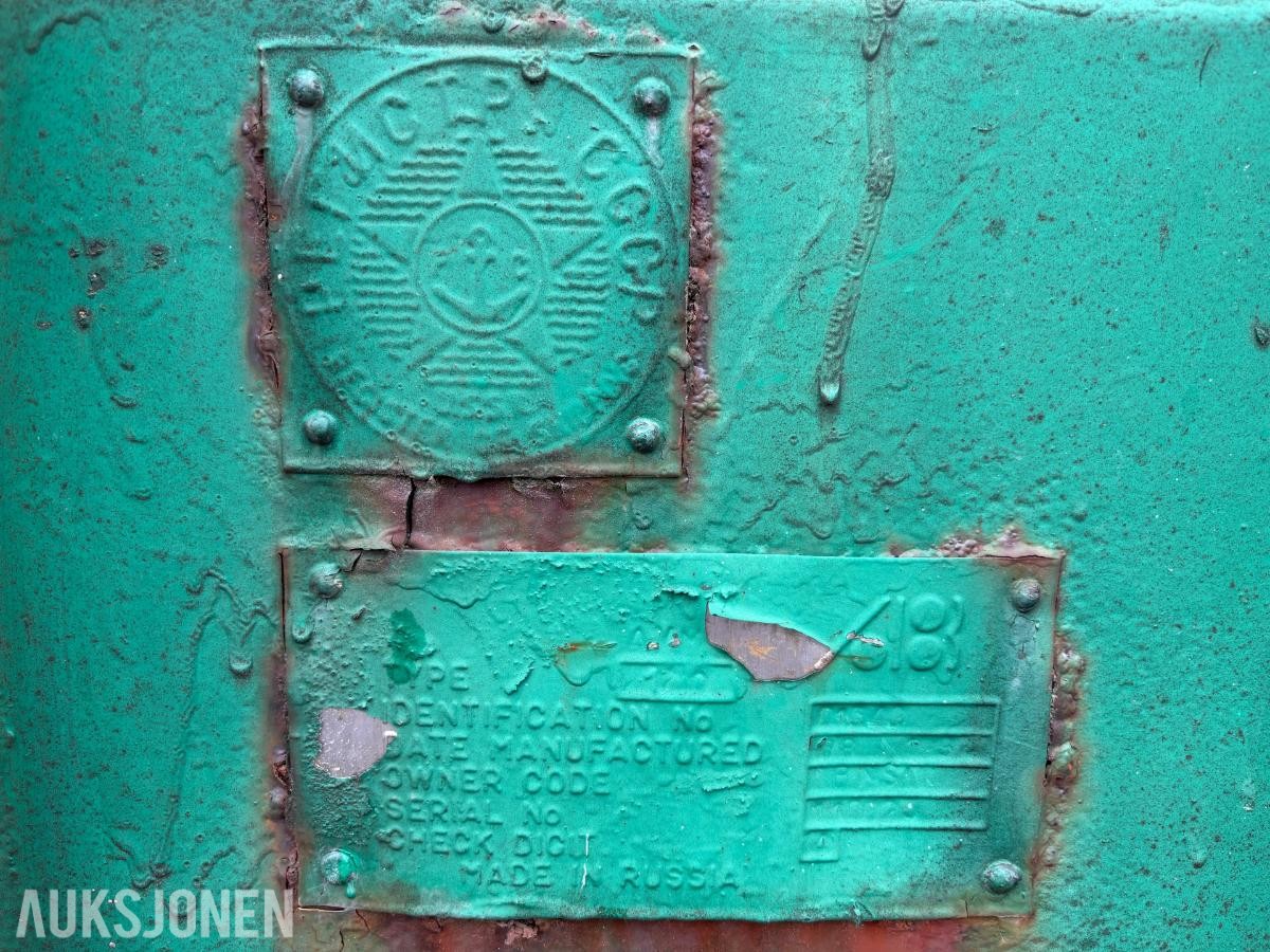 1994 10fots container med parti industrimaling / skipsmaling – Jotun m.m.