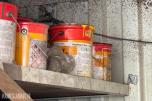 1994 10fots container med parti industrimaling / skipsmaling  – Jotun m.m.