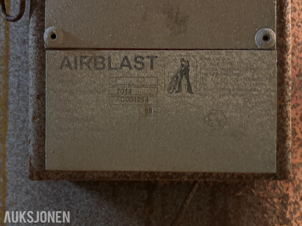 2014 Airblast blåseklokke / sandblåser  – repobjekt