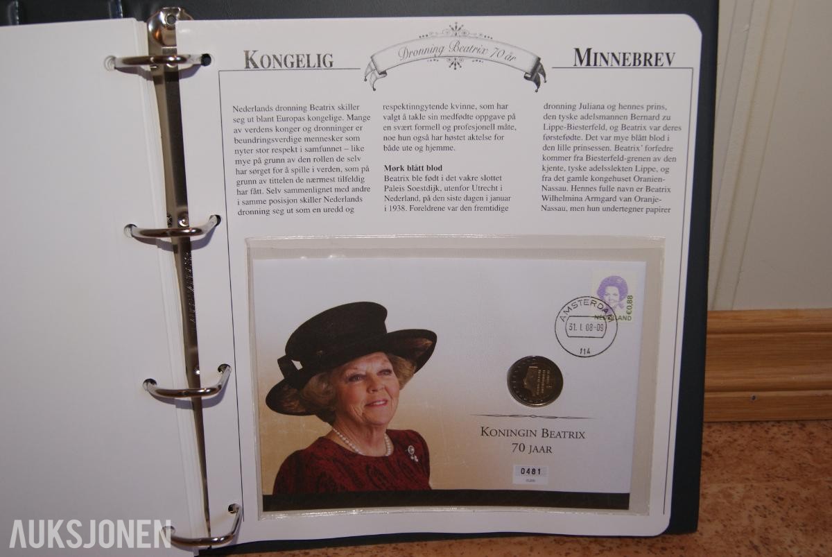 PERM MED KONGLIGE MYNTBREV! - ingen minstepris