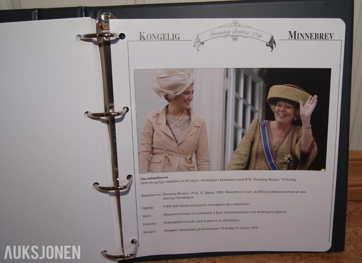 PERM MED KONGLIGE MYNTBREV! - ingen minstepris