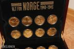 ALT FOR NORGE 1940-1945 MEDALJER I SKRIN!