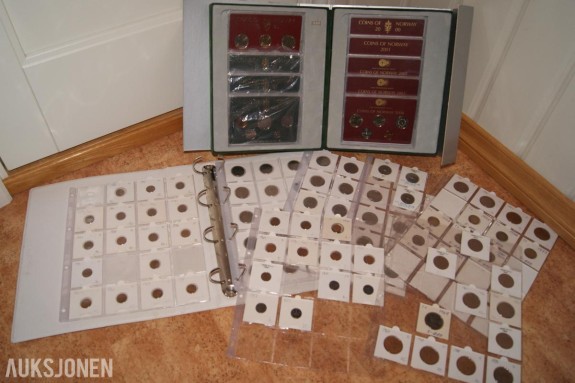 NORSKE MYNTER/MYNT SETT! - ingen minstepris