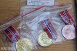 Norske 17.mai medaljer med bånd  - Ulike Minnemynter!