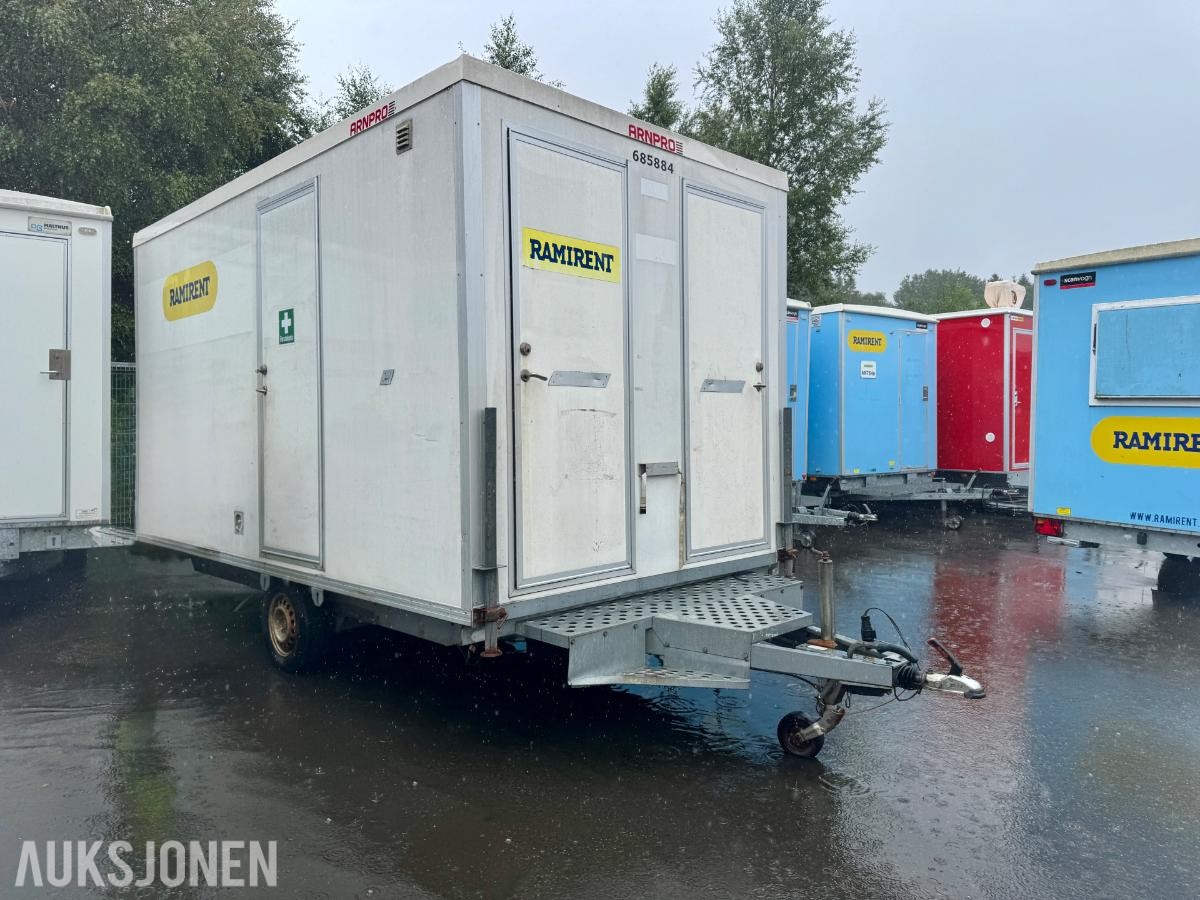 Arnpro Letthus – Mannskapsbrakke med oppbevaringsrom