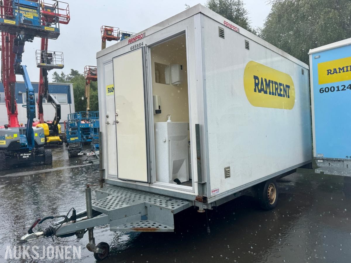 Arnpro Letthus – Mannskapsbrakke med oppbevaringsrom