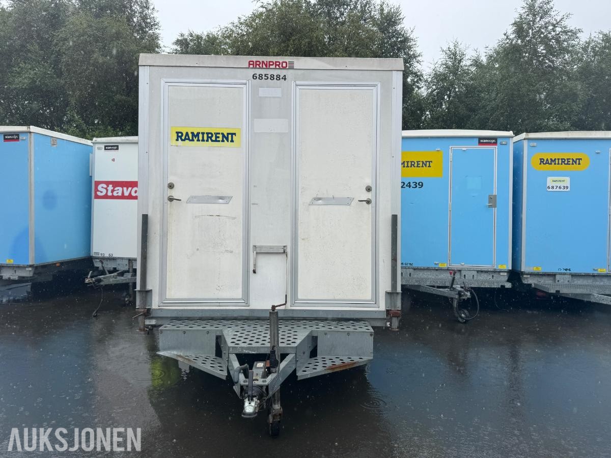 Arnpro Letthus – Mannskapsbrakke med oppbevaringsrom