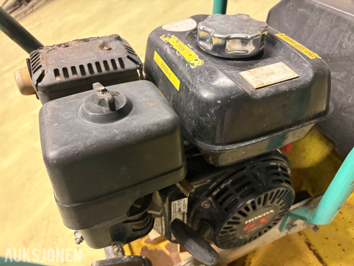 Ammann APF 1850 Vibrasjonsplate – Honda GX160 – Vanntank 