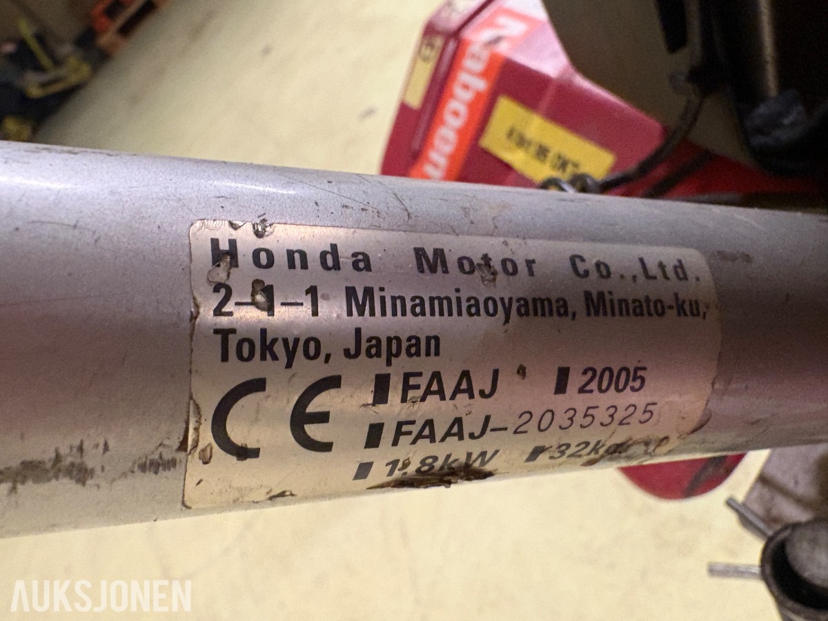 Honda F220 Jordfrese
