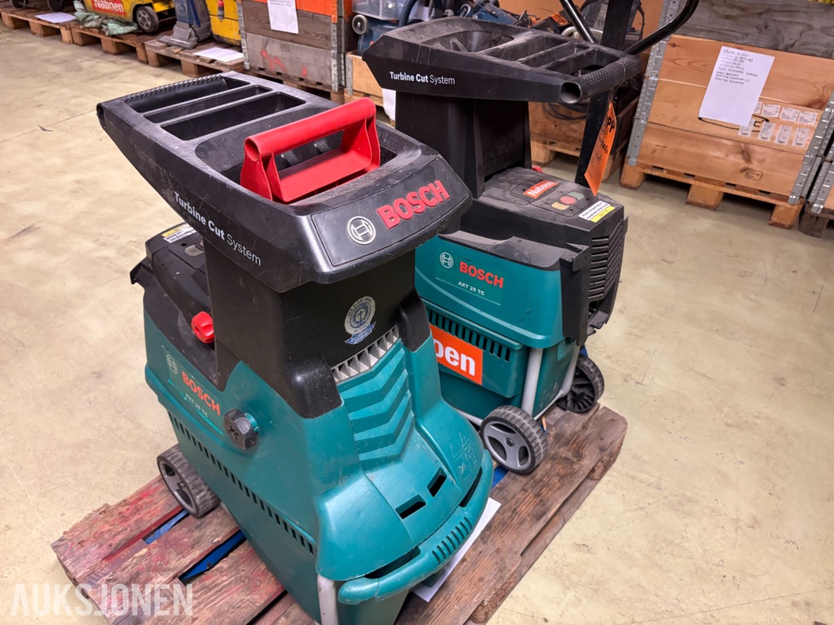  Bosch AXT 25 TC kompostkverner – 2 stk.