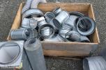 Diverse overskuddslager ventilasjonsutstyr – Systemair vifter, kanalheis, sentralstøvsuger, ventilasjonsdeler m.m.