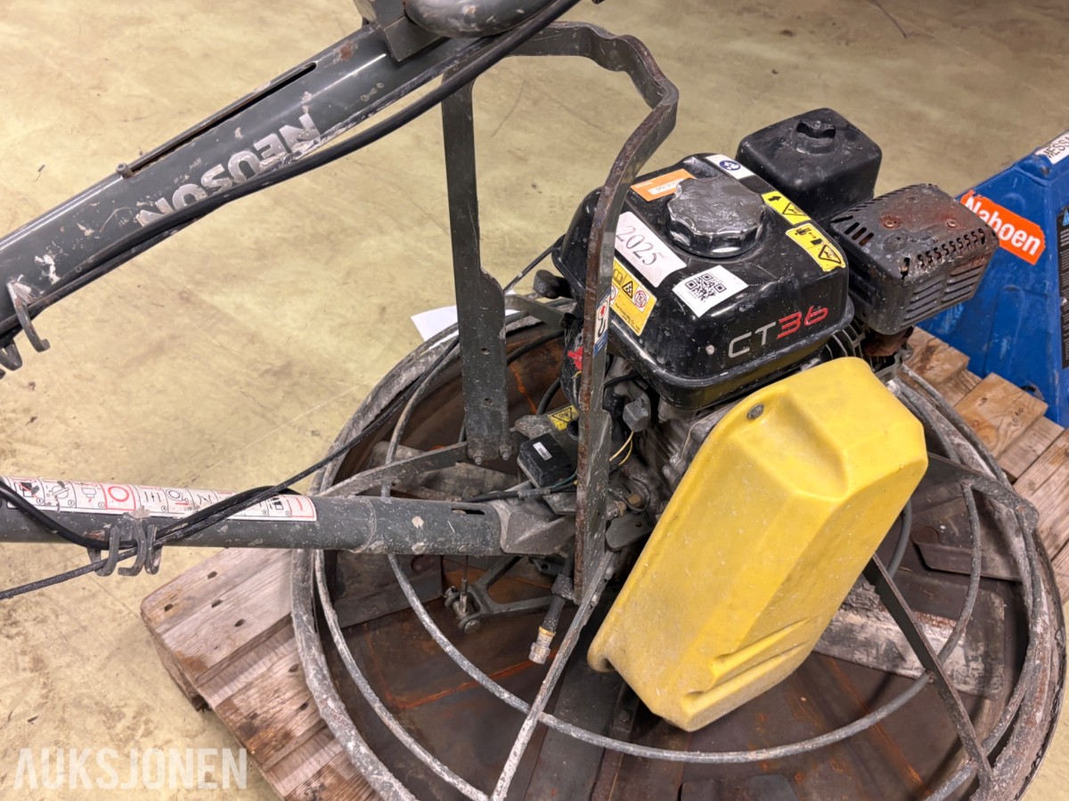 Wacker Neuson CT 36-5A Glattemaskin – Honda GX160