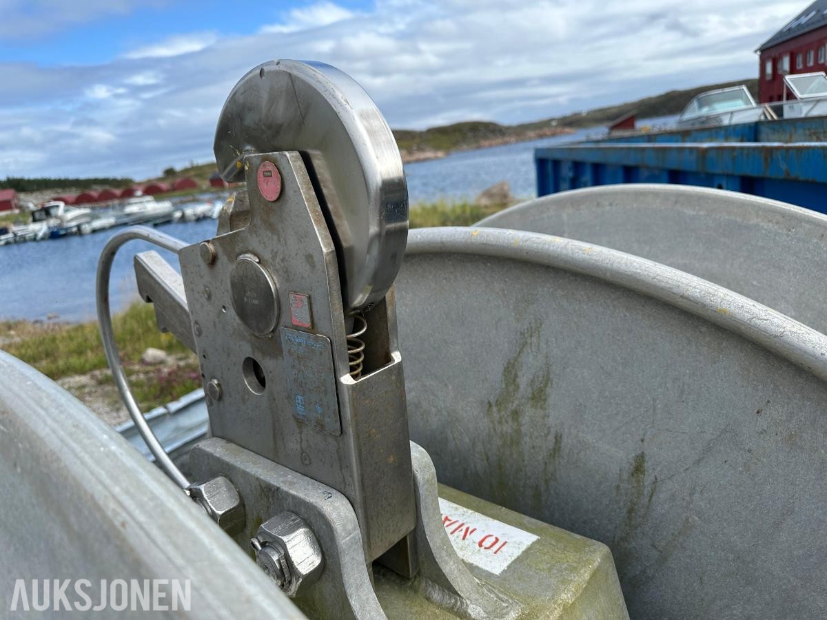 Henriksen MBH Dobbel Trommelvinsj | Hydraulisk | Ca. 2,5 tonn