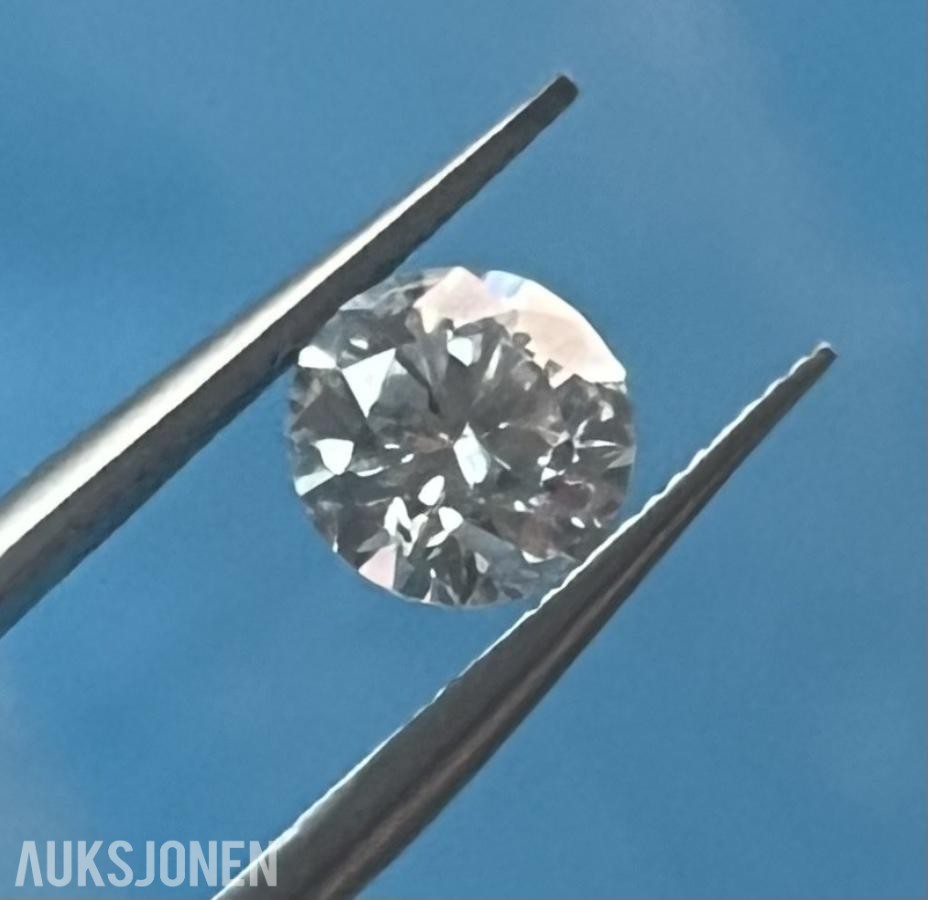 DIAMANT PÅ 1.50 CT! | D/VVS2 | IDEAL | ROUND | IGI!