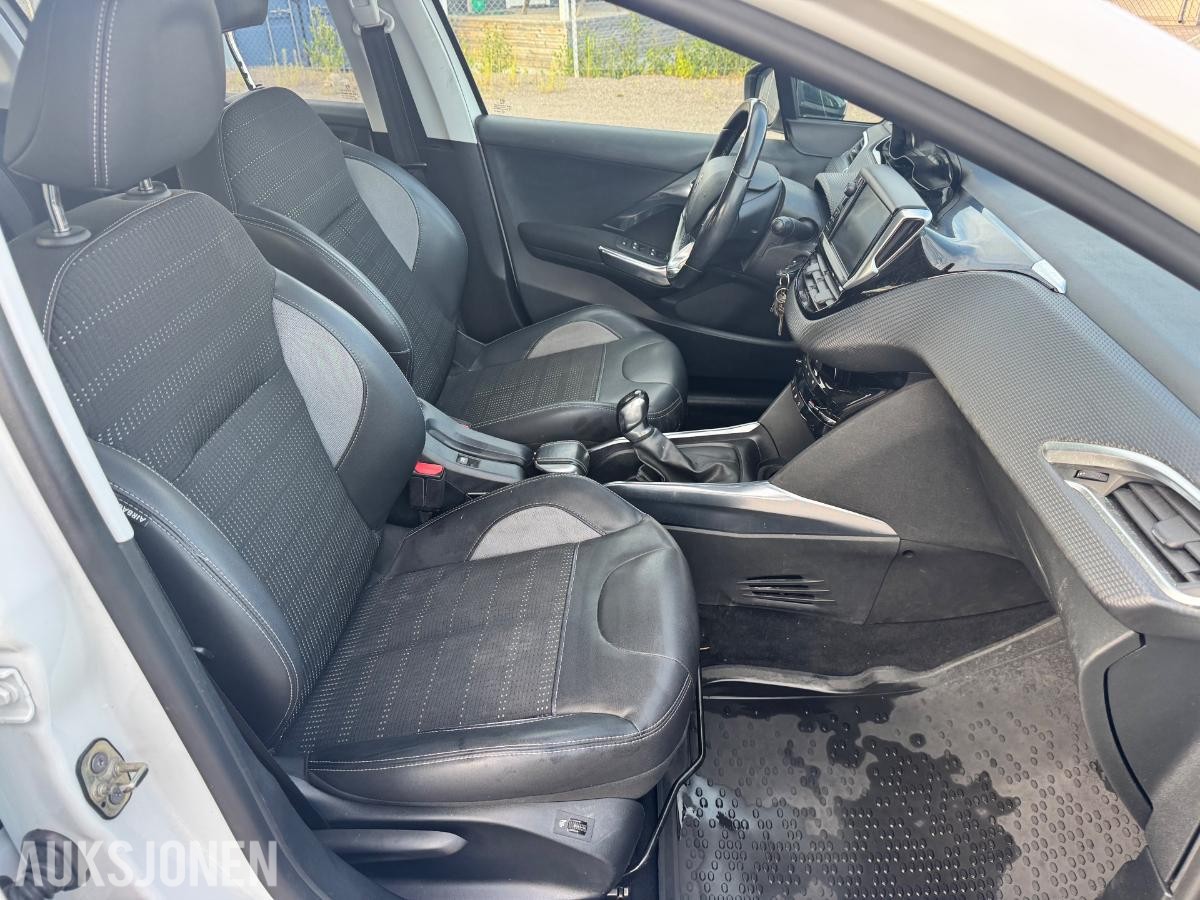 2014 PEUGEOT 2008 1.2 BENSIN 82HK,LAV KM!!, REP.OBJEKT!, 94900KM