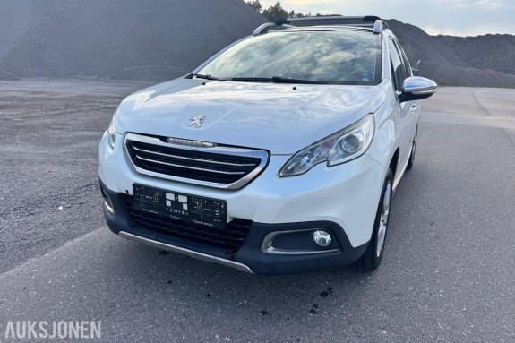 2014 PEUGEOT 2008 1.2 BENSIN 82HK,LAV KM!!, REP.OBJEKT!, 94900KM