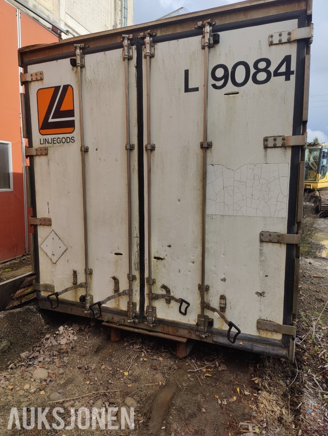 Kjølecontainer 25 FOT m/elektrisk 400V kjøleaggregat 