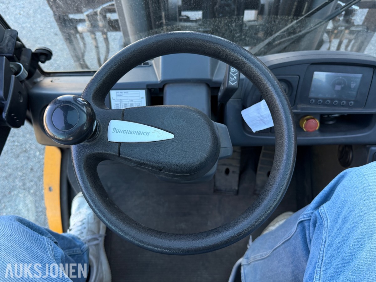 2017 Jungheinrich DFG 430s Dieseltruck med langgaffler