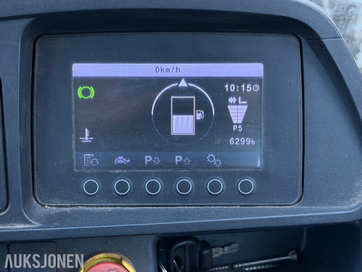 2017 Jungheinrich DFG 430s Dieseltruck med langgaffler