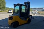 2017 Jungheinrich DFG 430s Dieseltruck med langgaffler 