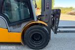 2017 Jungheinrich DFG 430s Dieseltruck med langgaffler 