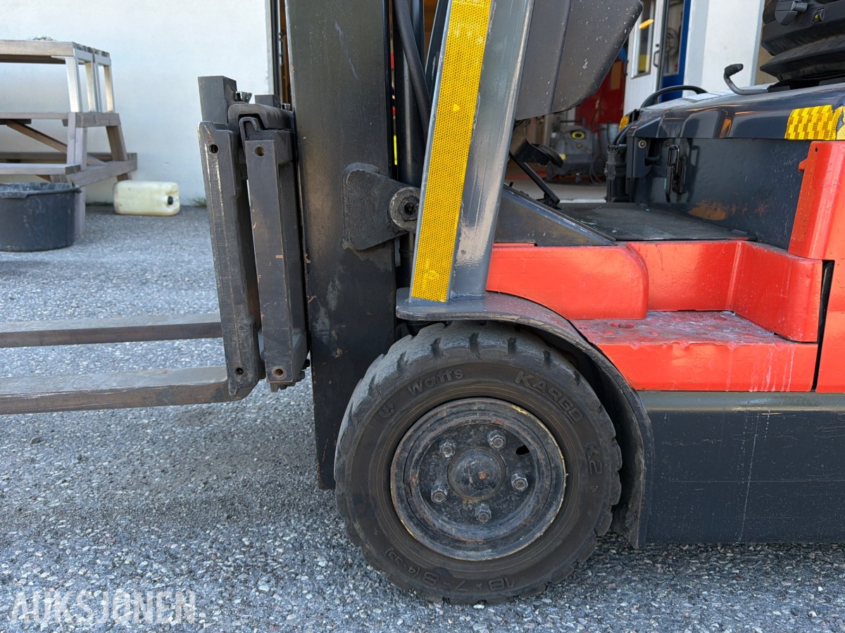 2003 Toyota 7FBEF15 - Elektrisk gaffeltruck, nylig kontrollert
