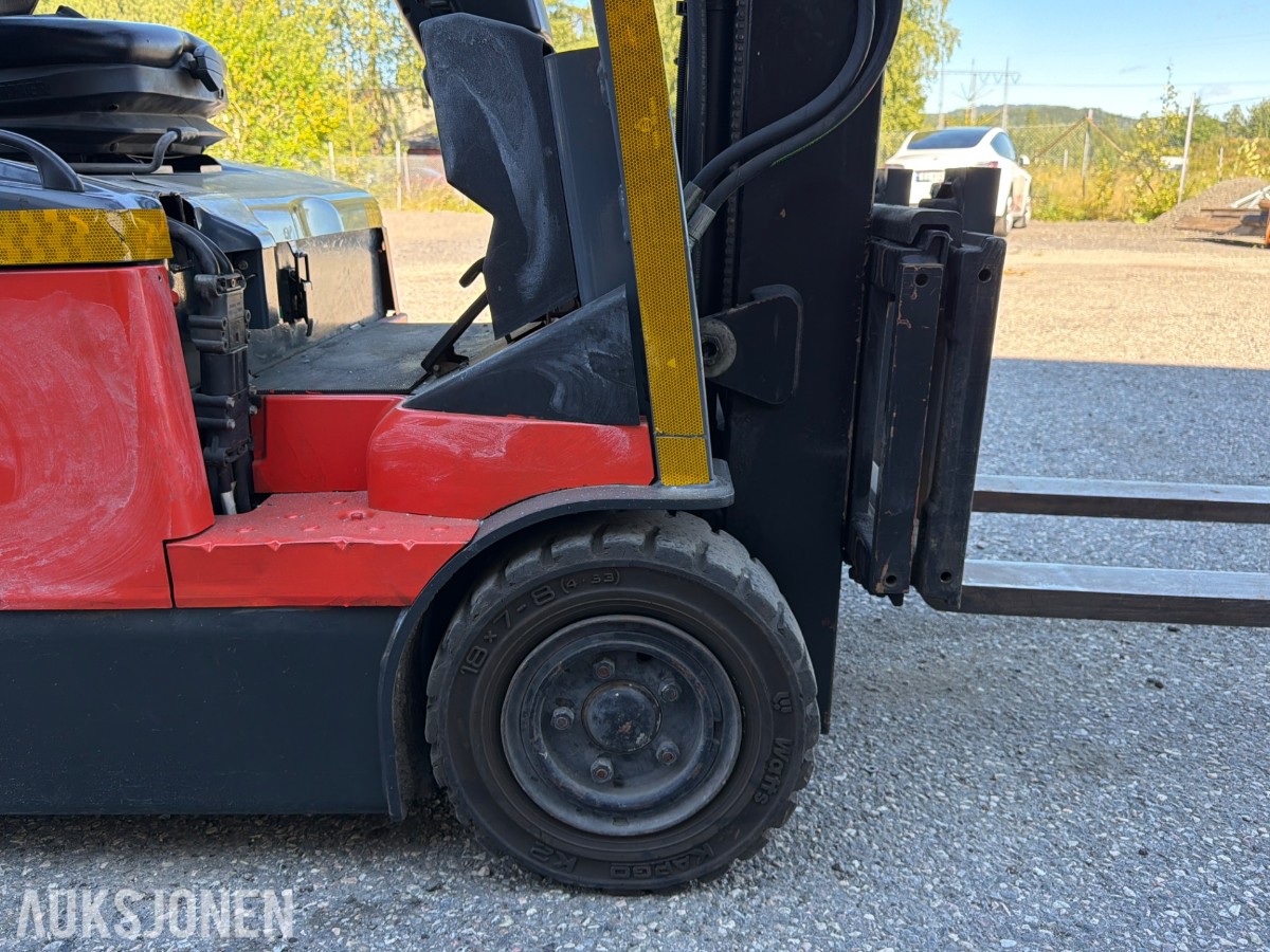 2003 Toyota 7FBEF15 - Elektrisk gaffeltruck, nylig kontrollert