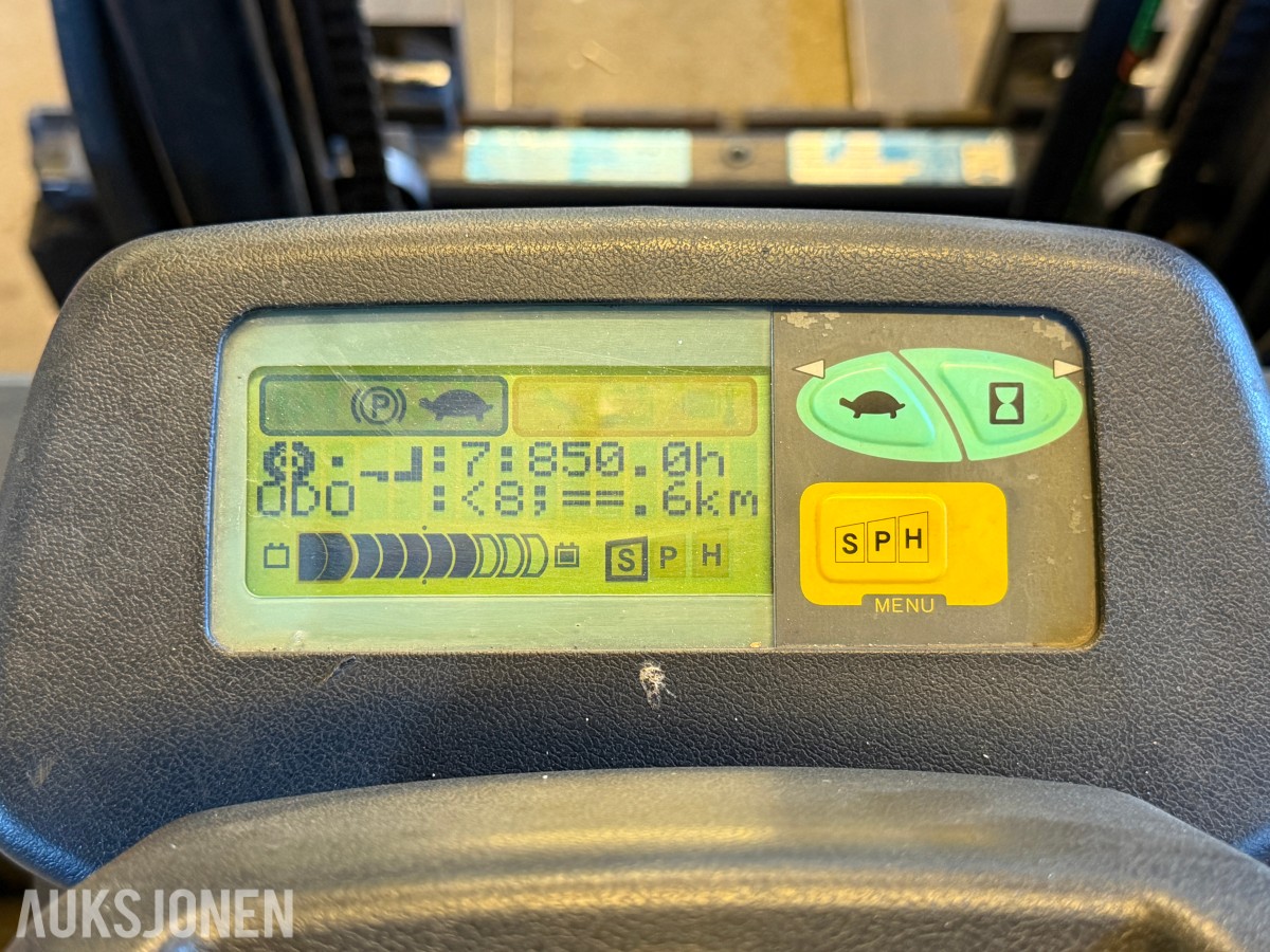 2003 Toyota 7FBEF15 - Elektrisk gaffeltruck, nylig kontrollert