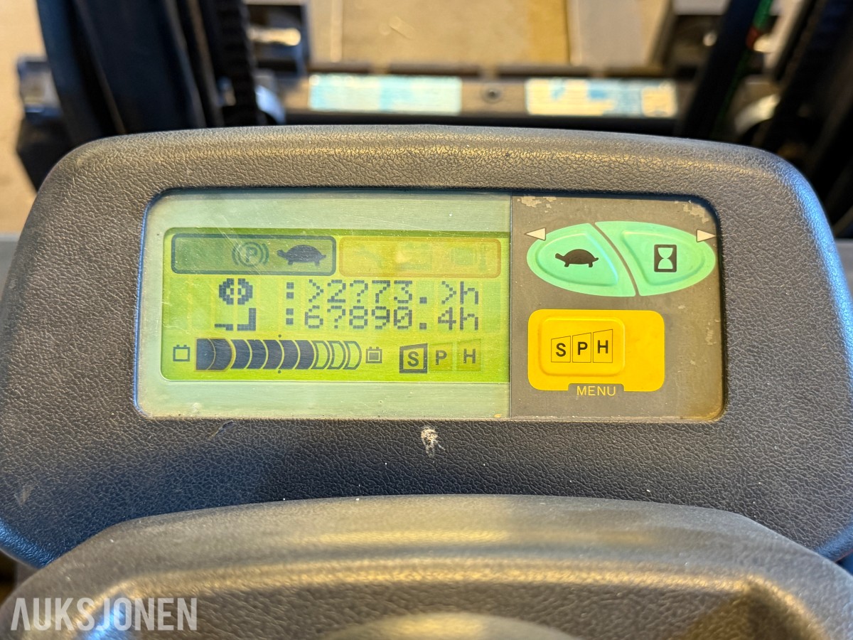 2003 Toyota 7FBEF15 - Elektrisk gaffeltruck, nylig kontrollert
