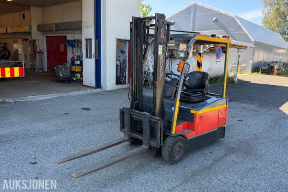 2003 Toyota 7FBEF15 - Elektrisk gaffeltruck, nylig kontrollert