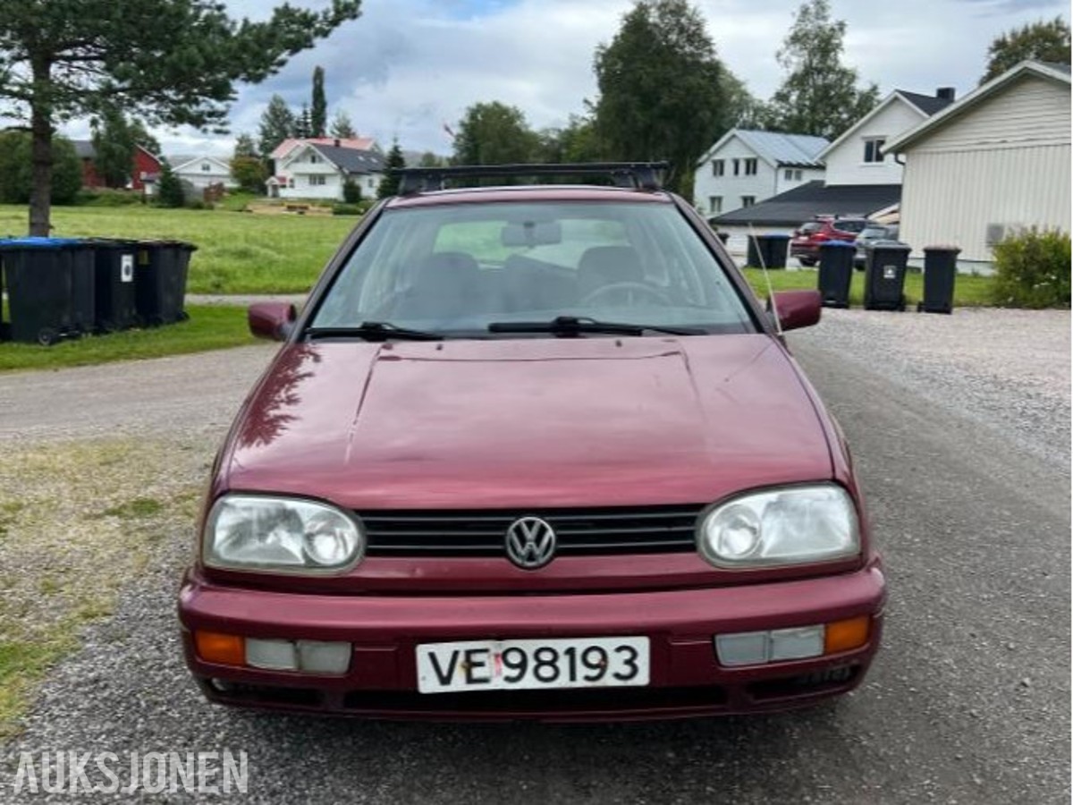 1996 Volkswagen Golf 1.8 4MOTION, 234600km, Reparasjonsobjekt