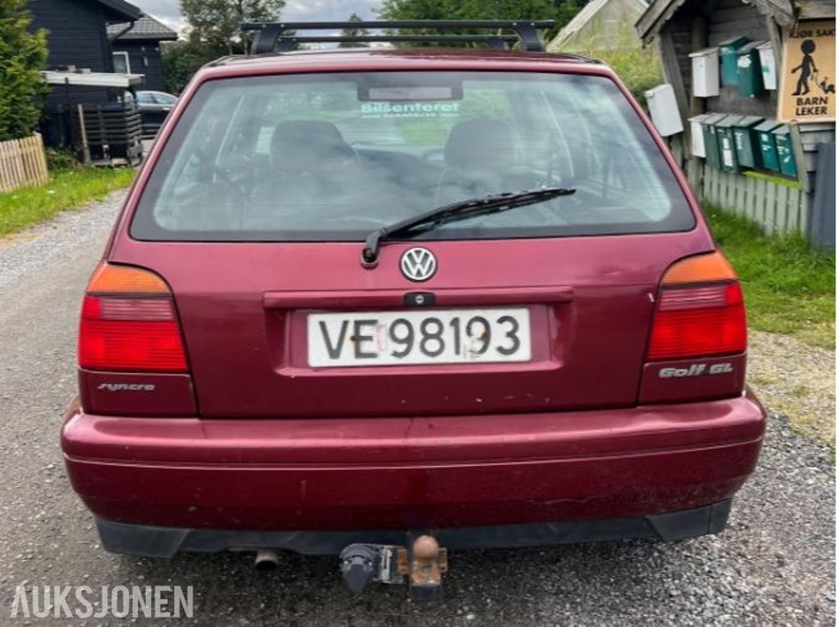 1996 Volkswagen Golf 1.8 4MOTION, 234600km, Reparasjonsobjekt