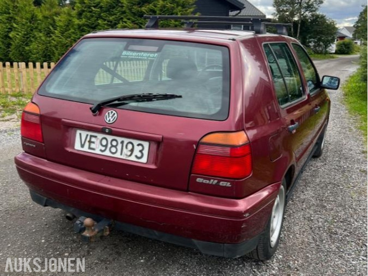 1996 Volkswagen Golf 1.8 4MOTION, 234600km, Reparasjonsobjekt