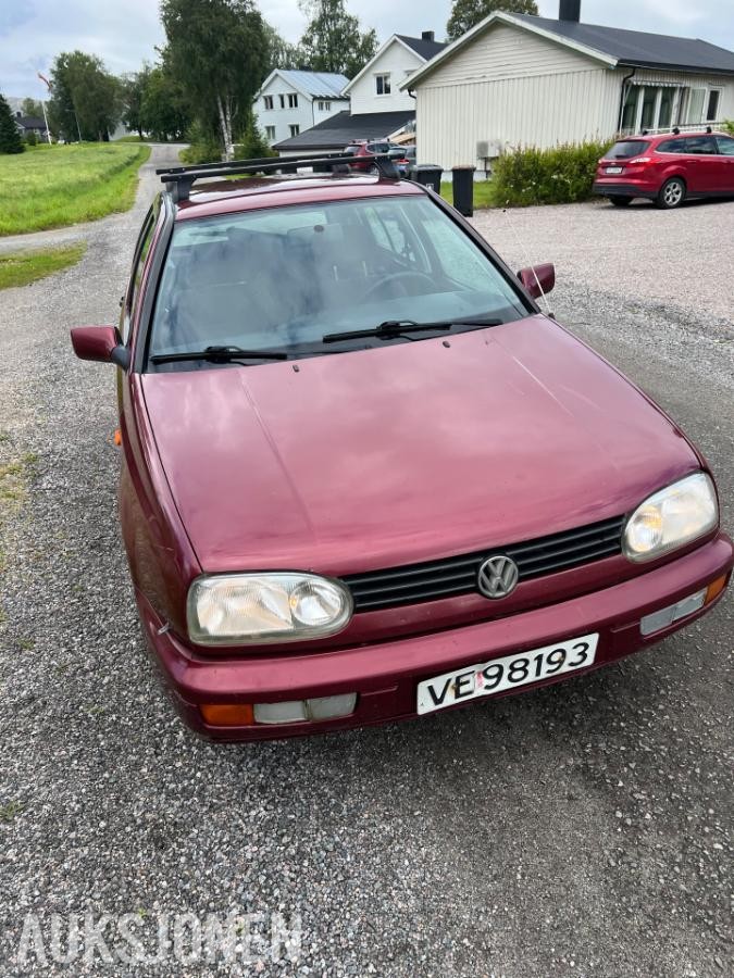 1996 Volkswagen Golf 1.8 4MOTION, 234600km, Reparasjonsobjekt