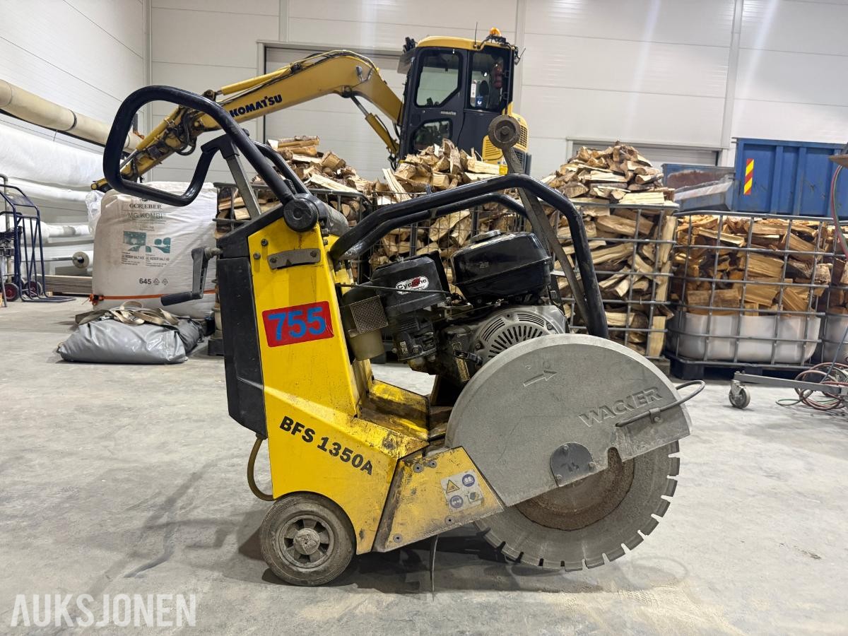 2006 Wacker Neuson BFS 1350AL asfaltsag