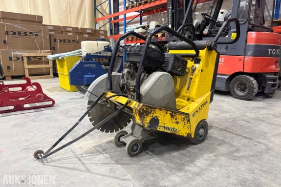 2006 Wacker Neuson BFS 1350AL asfaltsag